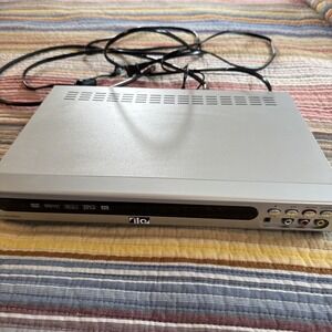 Vtg Ilo DVD Player No Remote Attached Cords Untested Clean Unit